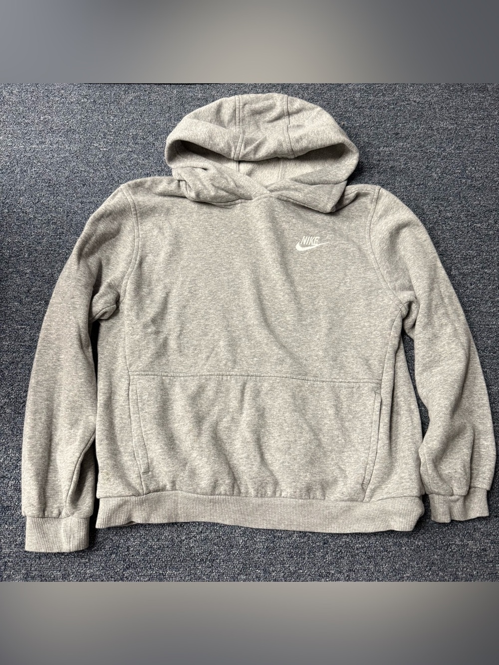Nike Gray Hoodie Youth XL